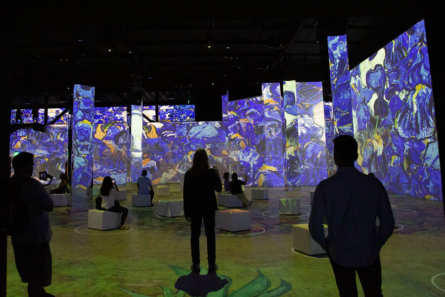 Van Gogh’s paintings come to life in immersive exhibit
